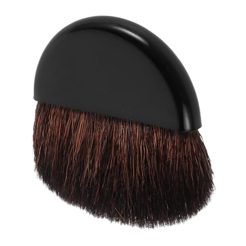 LIFKOME Brocha Plana Para Colorete y Contorno 1 Unidad Tamaño Pequeño Pincel De Nylon Hipoalergénico Para Mujer Maquillaje Diario Viaje Compacto y Portátil