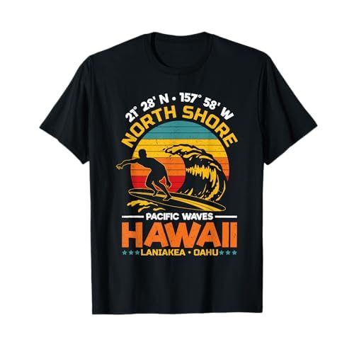 Playa Laniakea Costa Norte de O'ahu Surf Hawái Oahu Camiseta