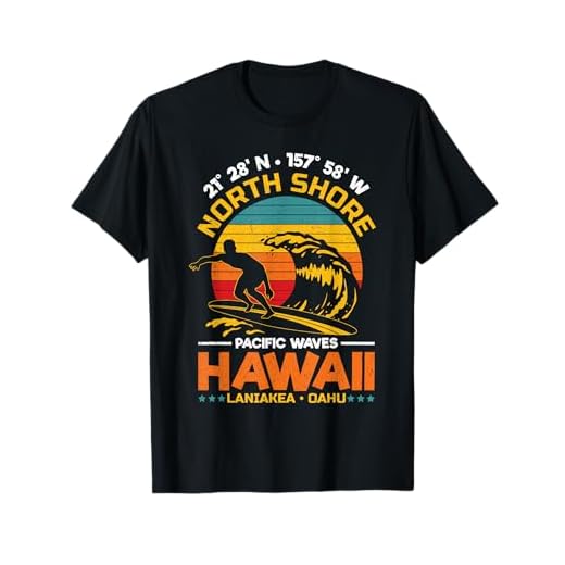 Playa Laniakea Costa Norte de O'ahu Surf Hawái Oahu Camiseta