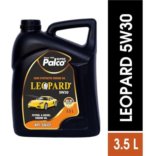 Image of PALCO LEOPARD 5W30 Engine Oil for Car 3.5 Ltr | Engine Oil for Petrol & Diesel Cars