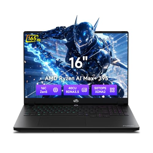 Image of NIMO 16 inch AI Workstation Laptop, AMD Ryzen Max+ 395 128GB LPDDR5X 4TB SSD