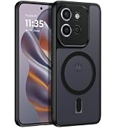 Suncase Custodia a libro compatibile con Nothing Phone (1), in pelle, con 3 scomparti per carte di credito, colore: cognac burned