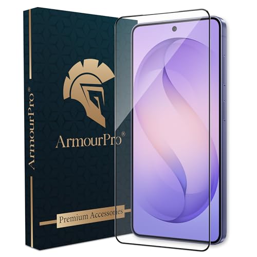 Image of ArmourPro Anti Glare Matte Tempered Glass for Samsung Galaxy S26 - Anti Fingerprint Screen Protector, 9H Scratch Resistant, Smooth Touch, Edge-to-Edge Full Coverage