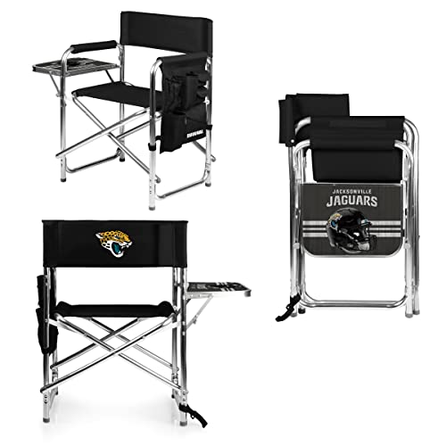 Image of Picnic TIME NFL Unisex-Adult NFL Sports Chair with Side Table, Beach Chair, Camp Chair for Adults