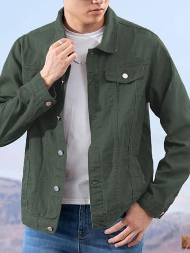 Image of TOPLOT Men's Jacket | Stylish Outerwear Design | Premium Quality | Regular Fit Structure | Comfortable Wear | Trendy Look Styling | Functional Layering | Perfect for Casual & Outdoor Wear (5266)