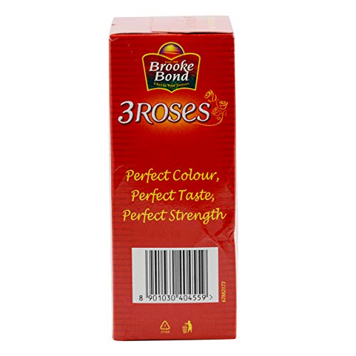 Image of Brookebond Brooke Bond 3 Roses Tea, 245Gram - Assam, Loose Leaves