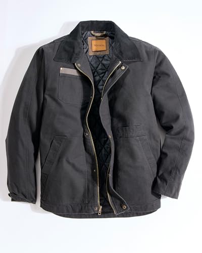 Image of Venado Concealed Carry Jacket for Men - Heavy Duty Canvas - Conceal Carry Pockets