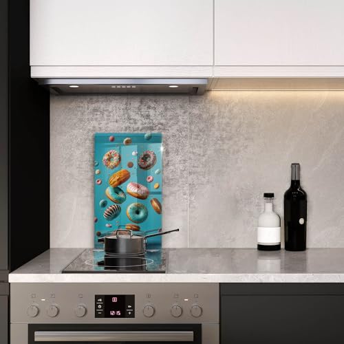Planche à découper induction robuste 30x52cm protégeant la plaque de cuisson Wallfluent - 4
