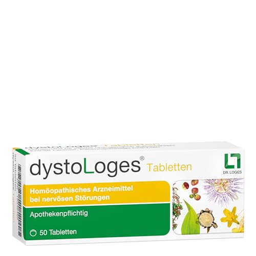 dystoLoges® - 50 Tabletten - Homöopathisches Arzneimittel bei nervösen Störungen