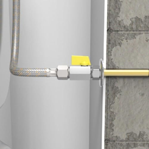 Registro de Esfera Blukit para Instalação de Água e Gás 1/2