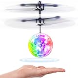 Fliegender Ball - Ferngesteuerte Flugzeuge Spielzeug für Kinder Jungen Mädchen, Mini Drohne Induction Ball RC Helikopter Hubschrauber, Kinderspielzeug Indoor Outdoor Garten Spiele Geburtstag Geschenk