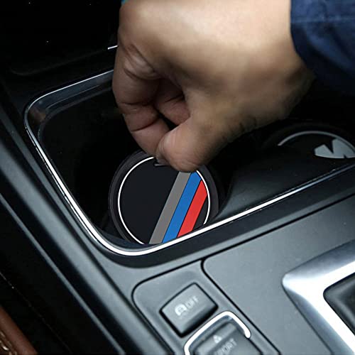 Accesorios para Auto 2 Pzas Antideslizante para Vaso Rojo miniatura 3