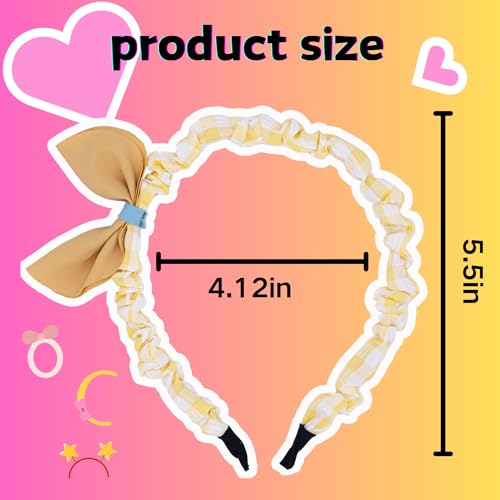 Headbands and Hair Bands for girls kids little girls teen toddler Hair Accessories with Heart Star and Bow Designs Also Perfect for Gift for 4-18 Ages3