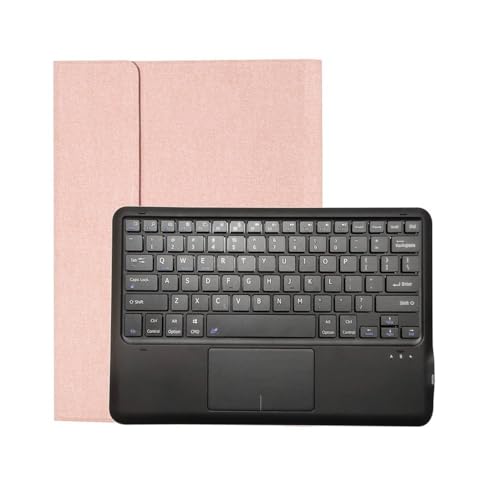 Funda protectora de cuero con teclado táctil retroiluminado para iPad de 7/8/9 Gen
