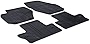 GledringUSA Custom Fit All-Weather Rubber Floor Mats for Volvo S60/V60 2011-2018 - No Trimming Needed.