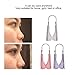 FILFEEL 3Pcs Nose Shaper Lifter Clip, Nose Beauty Up Lifting Soft Safety Silicone Rhinoplasty Nose Bridge Straightener Corrector Slimming Device, Wholesale Business