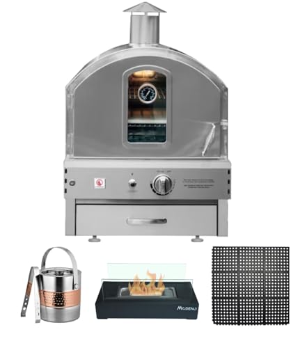 AMS Summerset Pizza Oven - Large Propane Gas Outdoor Oven