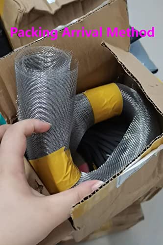 Protège du froid et du chaud avec ce filet métallique 20 mailles pour fenêtres et serres - 7