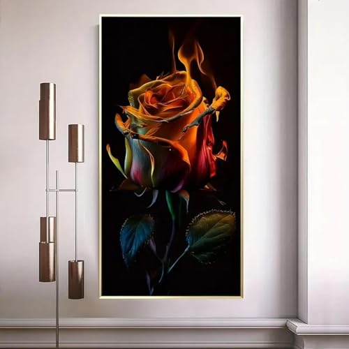 Peinture murale 90 x 180 cm pour habiller un grand mur vide