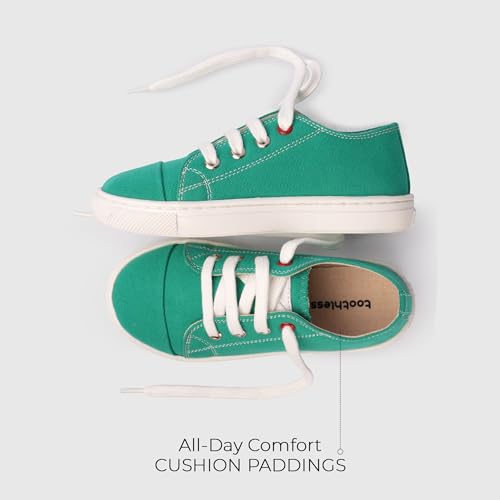 Image of toothless Canvas Shoes | Lace-Up Closure | Durable Canvas Upper | Cushioned Sole | Everyday Casual Wear for Kids