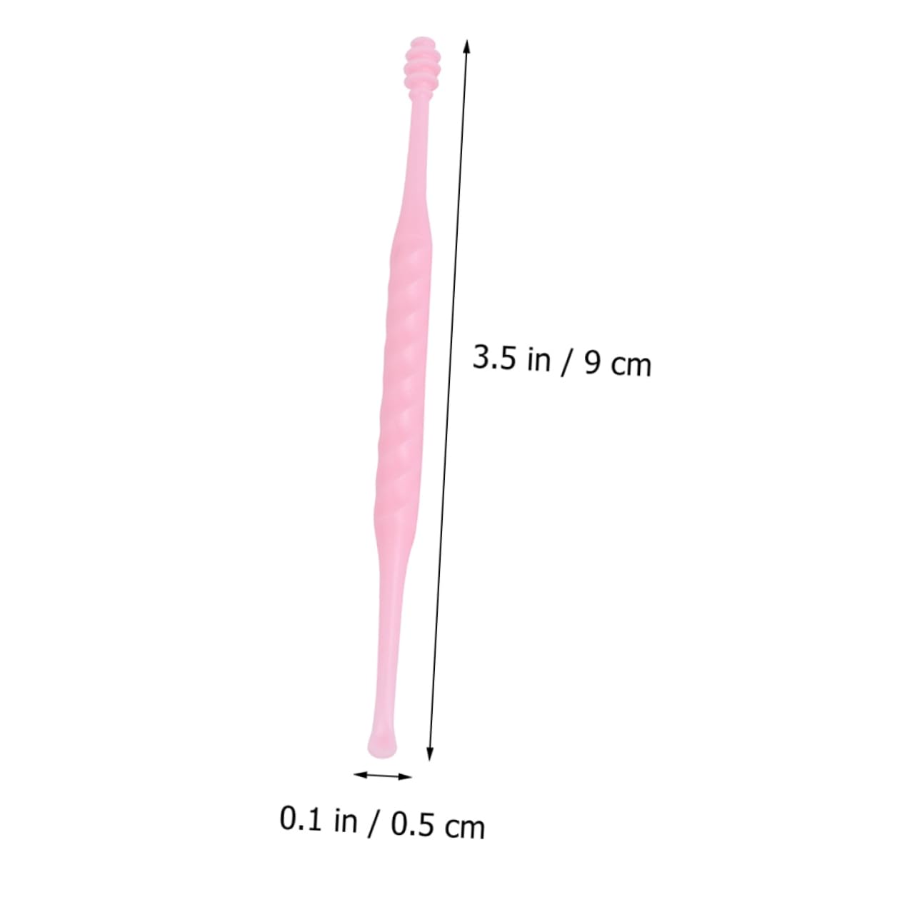 NIYANGLE Sleek Electric Ear Spoon 10pcs Ear Wax Removal Tool Spiral Design Portable for Travel