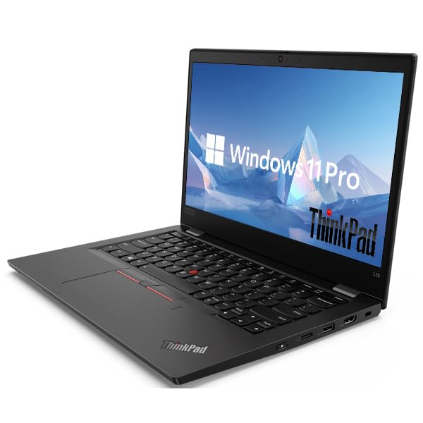 Image of Lenovo Thinkpad L13 Gen1 Laptop Computer, 13.3 inch Didsplay Business Notebook PC, Core i5-10210 Processor 1.6GHz, 8GB DDR4 RAM, 256GB SSD, Webcam, Window 11 Pro (Renewed)