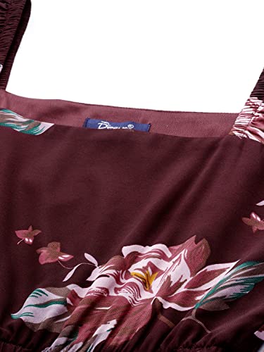Image of Deewa Georgette Casual Floral Printed Dress for Women - DWD907-G3