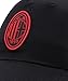 A.C. Milan Ess Hat with Visor, Classic Summer Cap with Official Logo, Unisex or Men's Cap, Adjustable