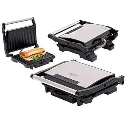 Kontaktgrill | 2.100 Watt | Elektrischer Tischgrill | Elektrischer Grill | Paninigrill | Sandwichtoaster | Anti…
