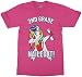 Dabbing Rainbow Unicorn 2nd Grade Graduation Nailed It Youth T-Shirt | M Fuchsia