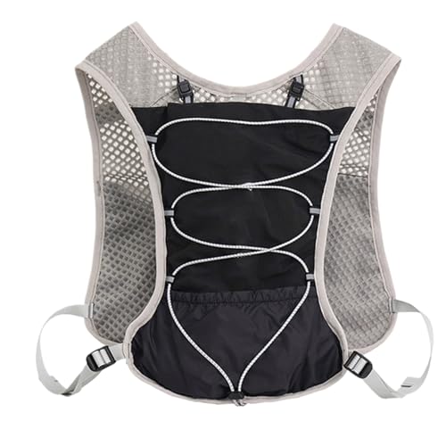 Mochila de agua para correr sin rebotes con ajuste ligero para ruta