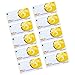 FRCOLOR 10pcs Ovulation Test Strips Accurate Lh Test Strips for Women Easy to Use Ovulation Tools Lightweight and Portable for Home Travel