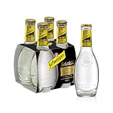Schweppes Selection Tonic&Touch of Lime,4x200 ml, Ideale per la Mixology, Ingredienti Selezionati, Processo di Doppia Macerazione ed Elevata Gasatura Esaltano le Sfumature di Ogni Tipo di Spirit