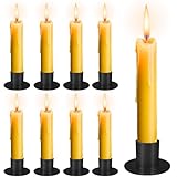Inserti Metallici Per Candele 50 Pezzi - Fondo Candeliere In Alluminio Per Candele Cilindriche 12mm