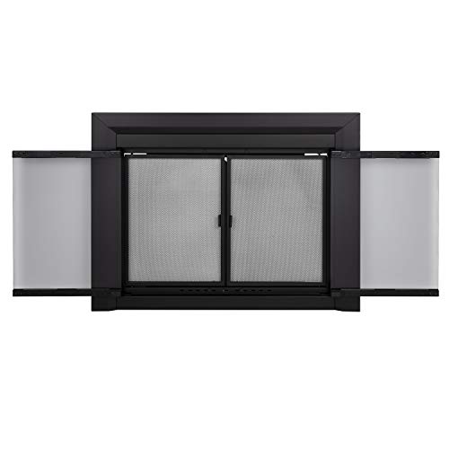 Pleasant Hearth Carlisle Fireplace Glass Door, Small (CL-3000) by Pleasant Hearth - Image 3