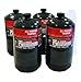 Propane Replacement Fuel Cylinders 16 Ounces Camping (4 Pack). Factory Pre-Filled, Ready to Use