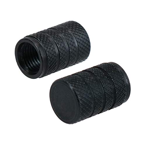 Tapas de Válvula para Neumáticos AB Tools Black Metal para Bicicleta y Vehículos miniatura 2