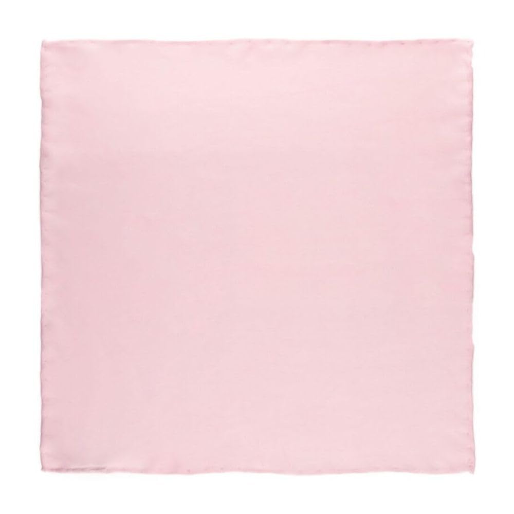 the tie hub Solid Silk Pocket Square For Men-picture-34