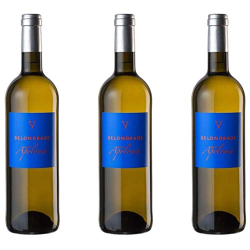 Belondrade Quinta Apolonia Vino Blanco - 3 botellas x 750ml - total: 2250 ml