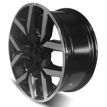 For 16-20 Chevrolet Impala 19 Inch Machined Black Aluminum Rim - OE Direct Replacement - Road Ready Car Wheel