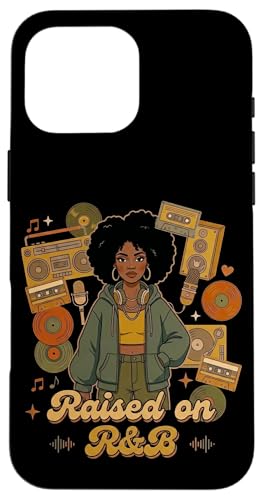 R&B 90�N��q�b�v�z�b�v�E�\�E���~���[�W�b�N�E�A�t���E�f�B�X�RDJ�ň炿�܂��� �X�}�z�P�[�X iPhone 16 Pro Max �p