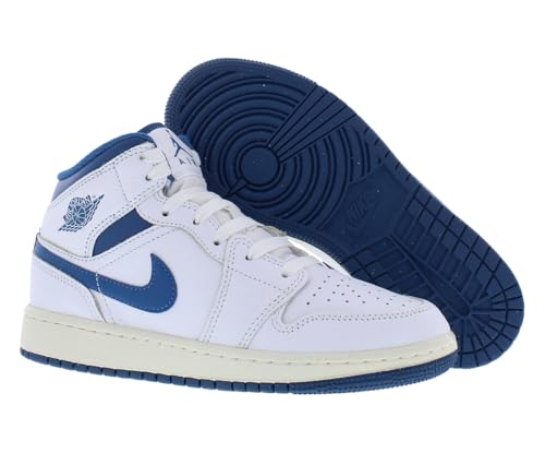 Image of Nike Boys' Air Jordan 1 Mid GS Sneakers