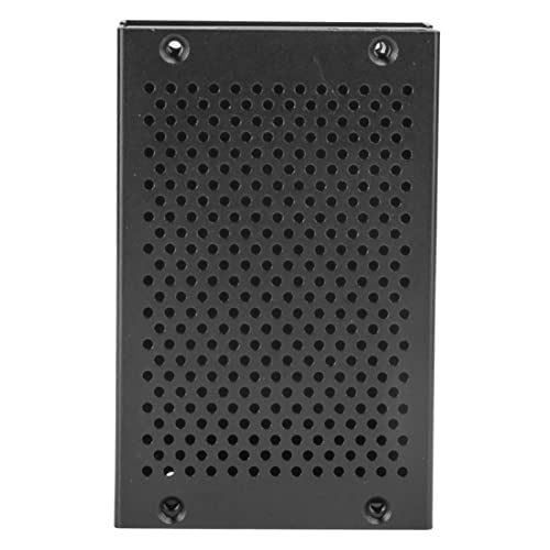 Bewinner Boîtier en Alliage d'aluminium avec d'aération en pour 3 B+ B, Boîtier de Protection de Carte Mère Noir, Dissipation Thermique Supérieure et Coque épaisse et Durable pour 3 Modèle 2