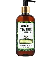 KAYAKALYA Ayurvedic Tea Tree Oil Shampoo Cleanses Dandruff from Hairs/Neem Oil and Bhringraj Sham...