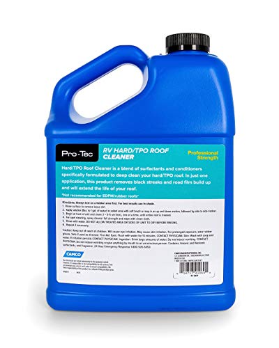Camco Pro-Tec Cleaner For Specially Formatted Tpo Deep Cleansing Formula Rids Dirt And Grime And Helps To Extend The Life Of Your Rv's Roof (41069) 32 Oz. #TOP1