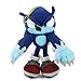 siqiwl Peluche 30cm Sonic The Werehog Soft Doll Cartoon Animal Farcito Black Shadow Peluche Peluche Regalo di Natale per Bambini