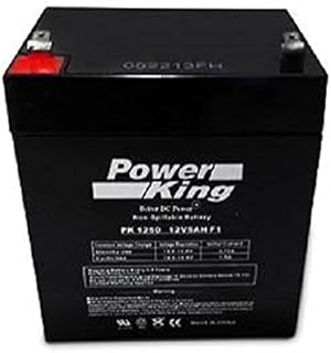 Sealed Lead Acid Battery 12V 5.0AH w/ F2 Terminal
