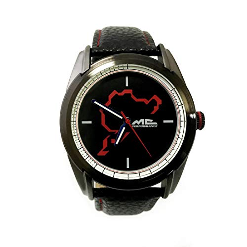 MCPerformance MF0089 Montre analogique à quartz en cuir synthétique pour homme Cover