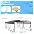 20x30FT Heavy Duty Metal Carport - Reinforced Galvanized Carport Canopy for All-Weather Shelter, Enhanced Wind Resistance for Boats, Cars, Trucks and Tractors