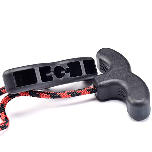 Crossbow Cocking Device Double Handle Crossbows Rope Cocker Aid Cocking String Tool (Ct021,Red) #TOP1